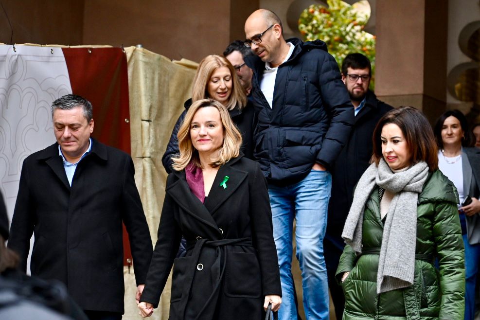 Pilar Alegría pide el voto para el PSOE como única alternativa para conformar un gobierno progresista capaz de frenar un gobierno de PP y VOX